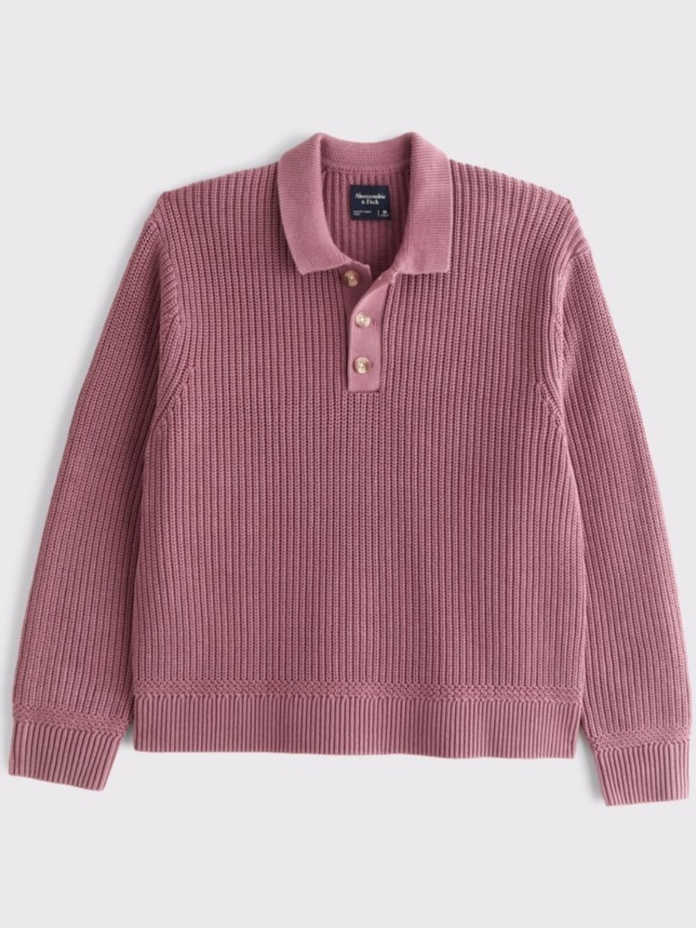 Abercrombie 3 button sweater Medium Tall